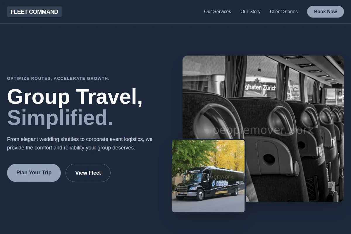 Transport Charter Bus