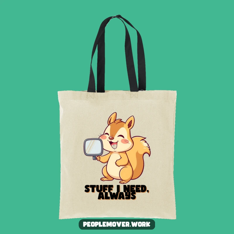 Funny Squirrel Driving Tote Bag - Carry Your Adventure Gear